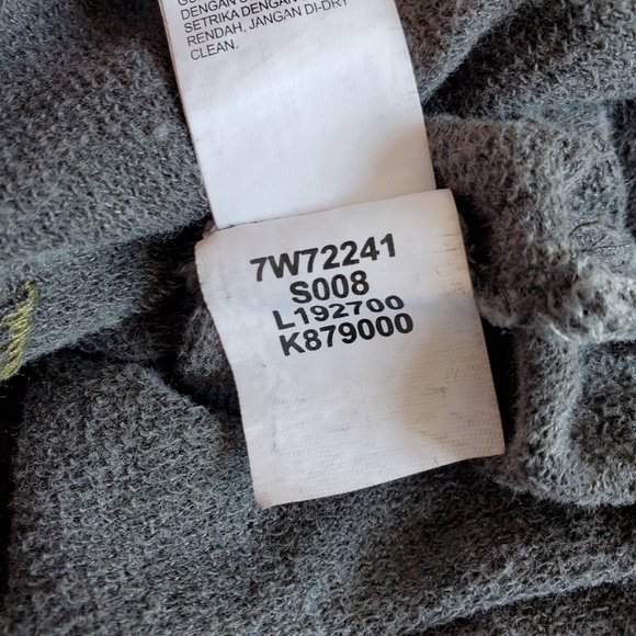 SOLD Vintage Lucky Brand Linen Blend Embroidered Hoodie - Picture 9 of 13